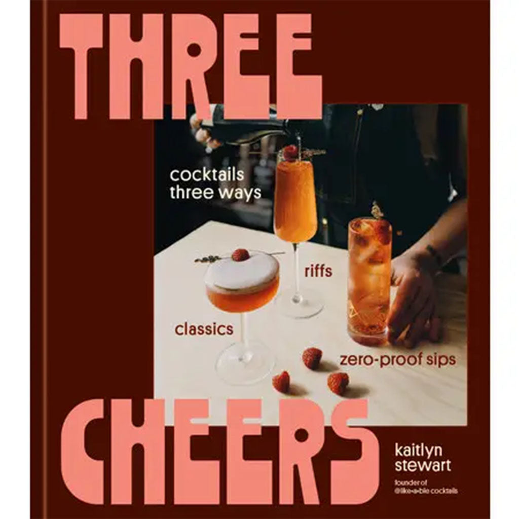 Three Cheers Cocktail Book