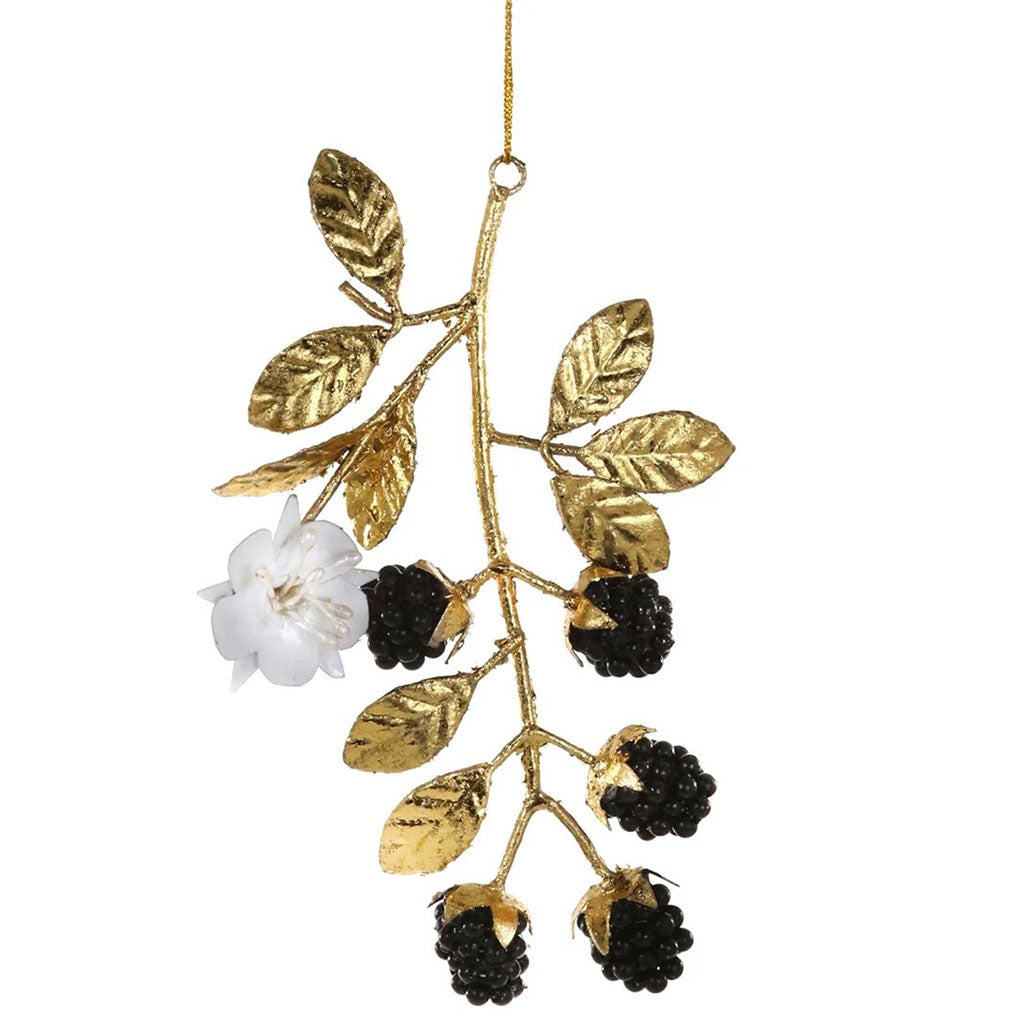 Woodland Blackberry Ornament