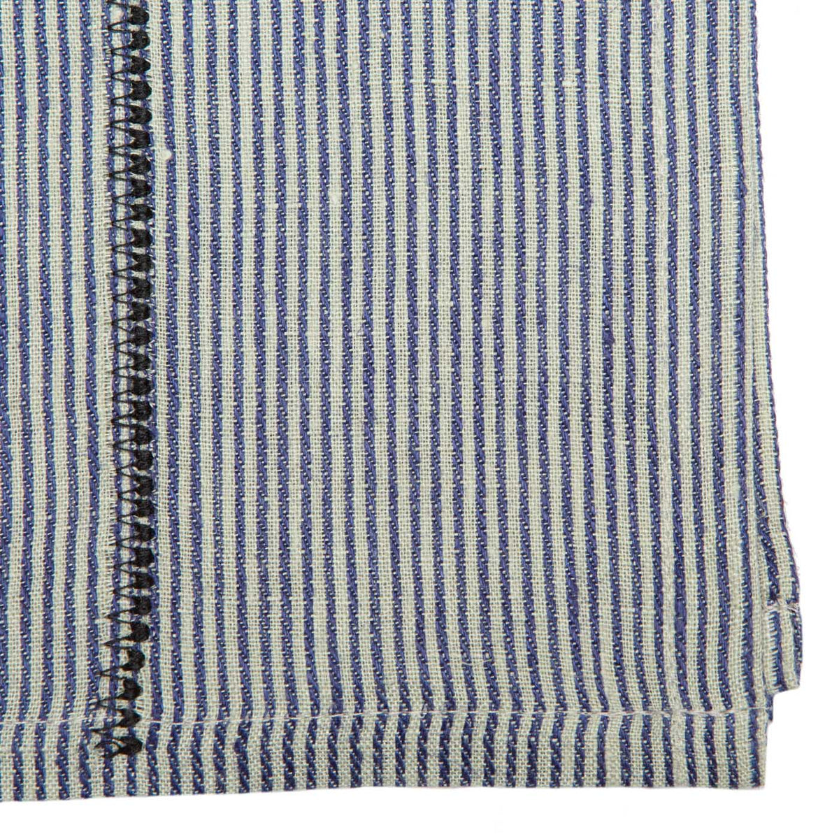 Linen Stitch Napkins Chambray Stripe, Set of 4