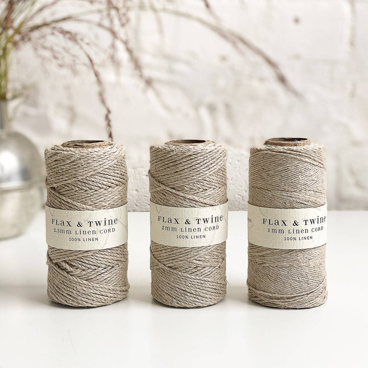 Flax &amp; Twine Linen Cord