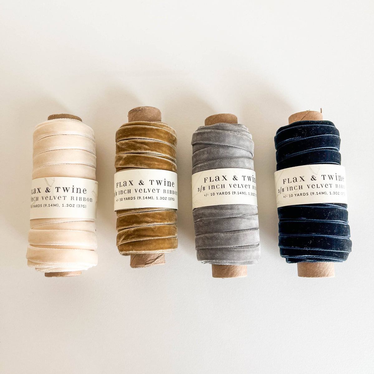 Flax & Twine Velvet Gift Box