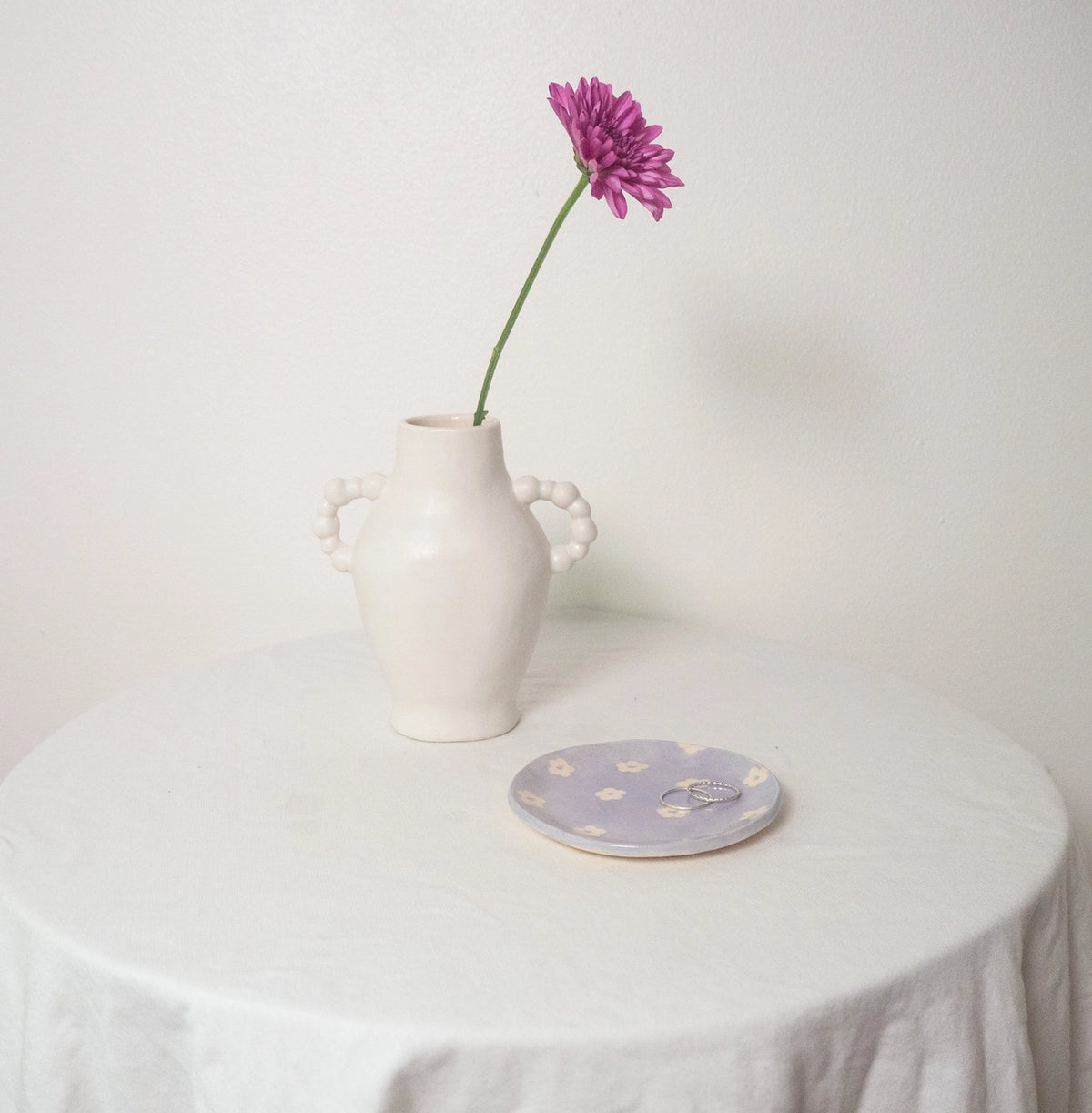 Erika Christine Beaded Vase