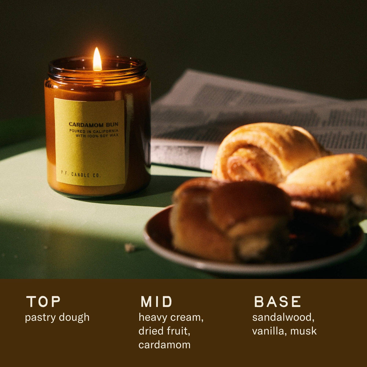 Cardamon Bun Candle