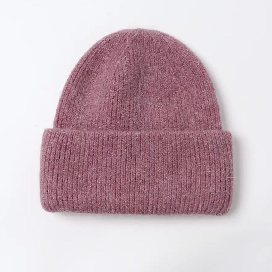 Angora Beanie Hat