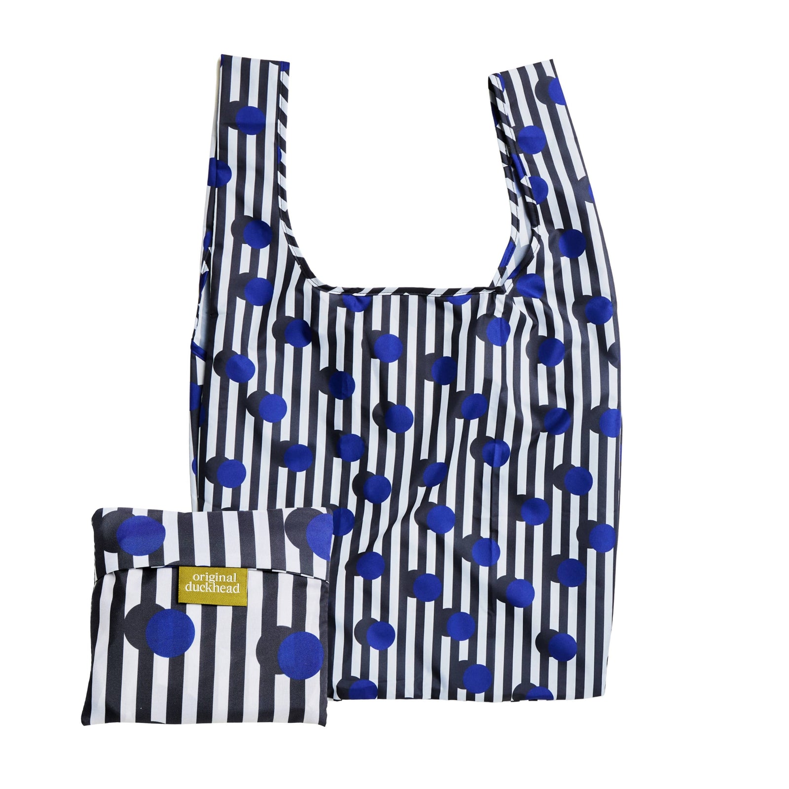 Polkastripe Tote Bag