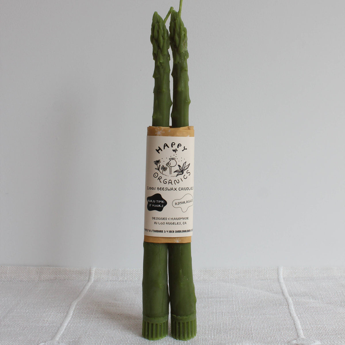 Asparagus Taper Candles