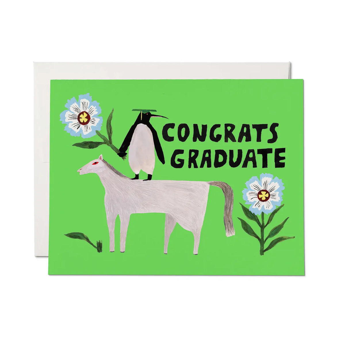 Penguin Pomp Greeting Card