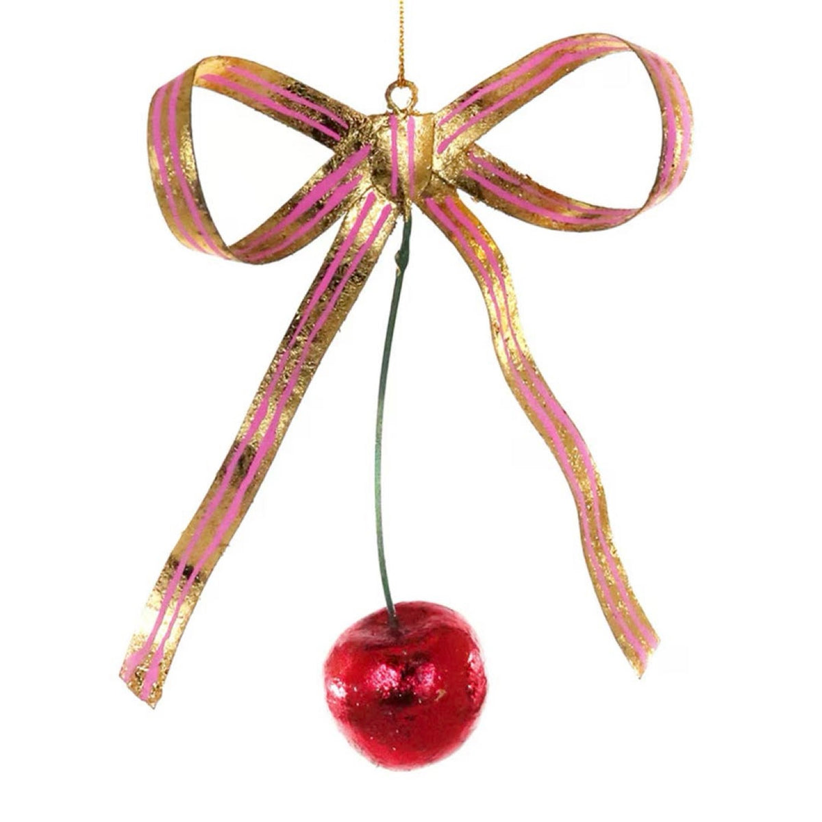 Coquette Cherry Ornament