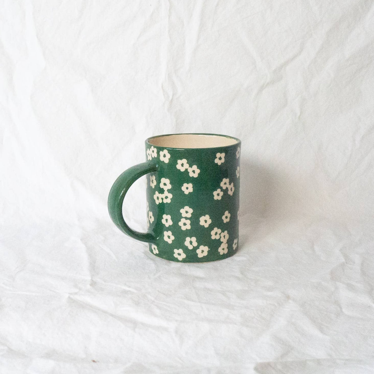 Scattered Petunia Mug by Erika Christine