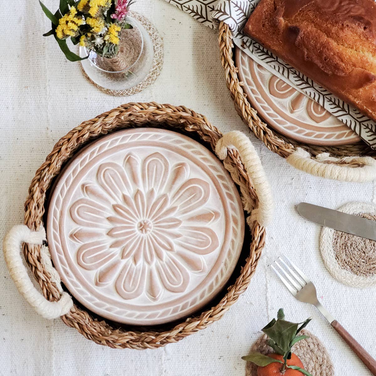 Handmade Bread Warmer & Basket