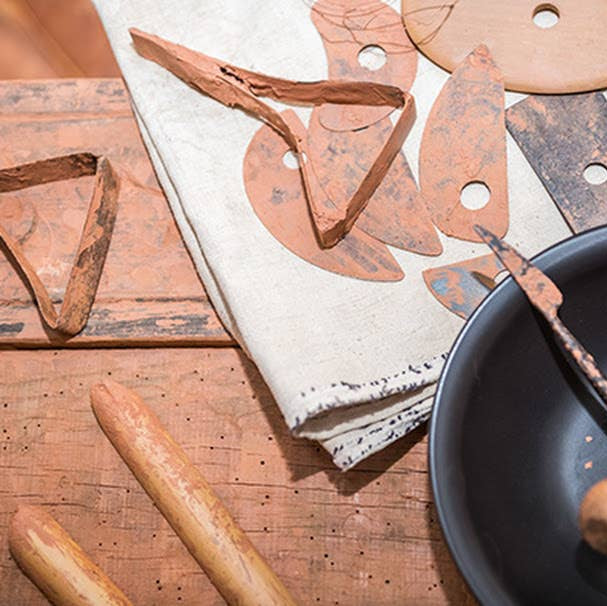 Terracotta Candle Holders