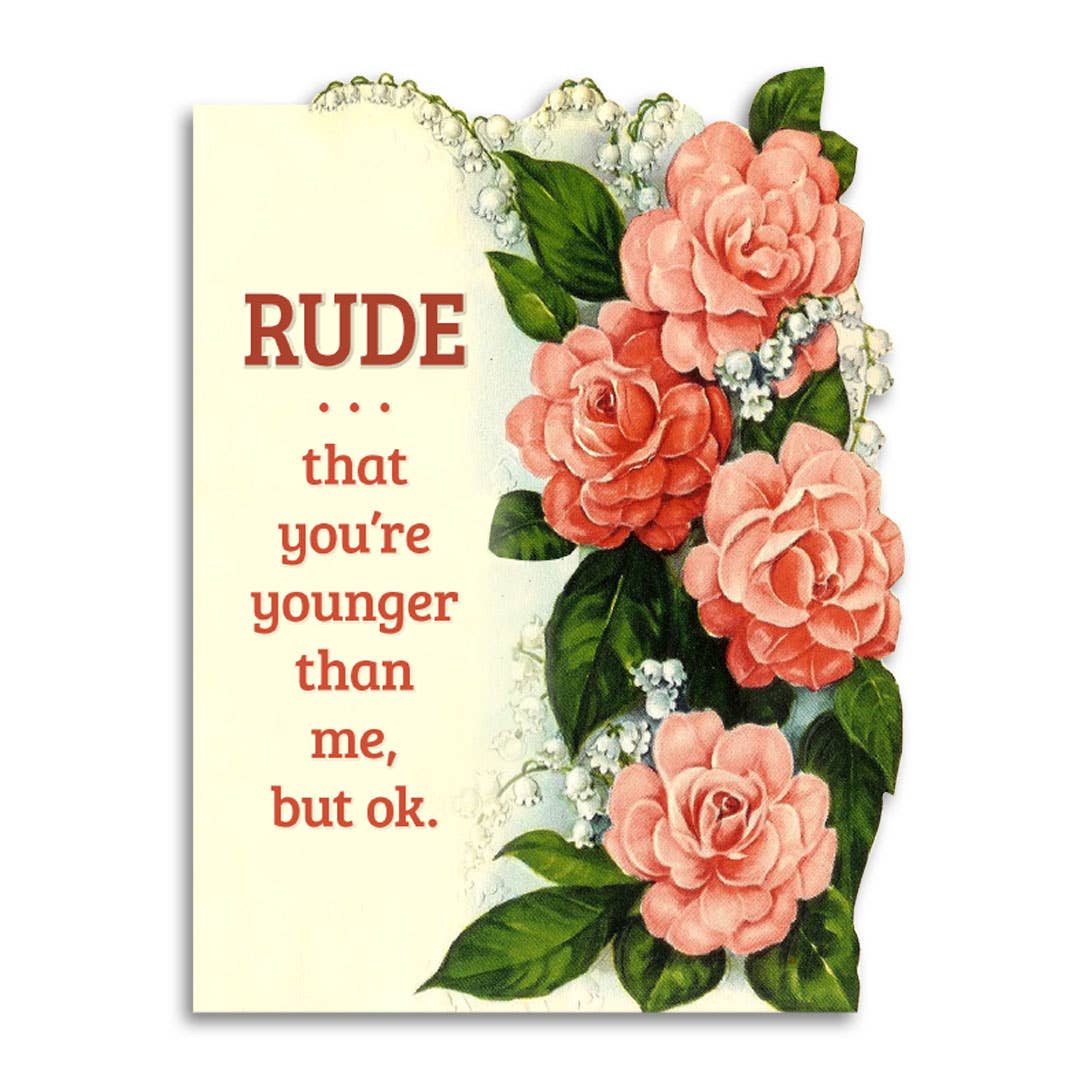 Rude Birthday Card