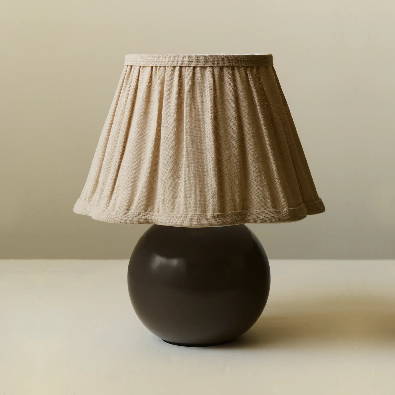 Cordane Pleated Linen Lamp