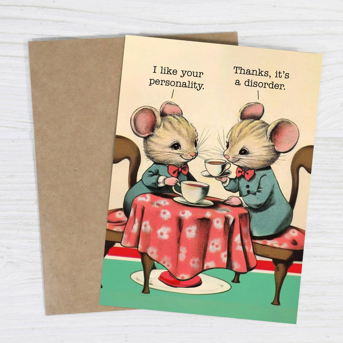 I Like Your Personality Greeting Card