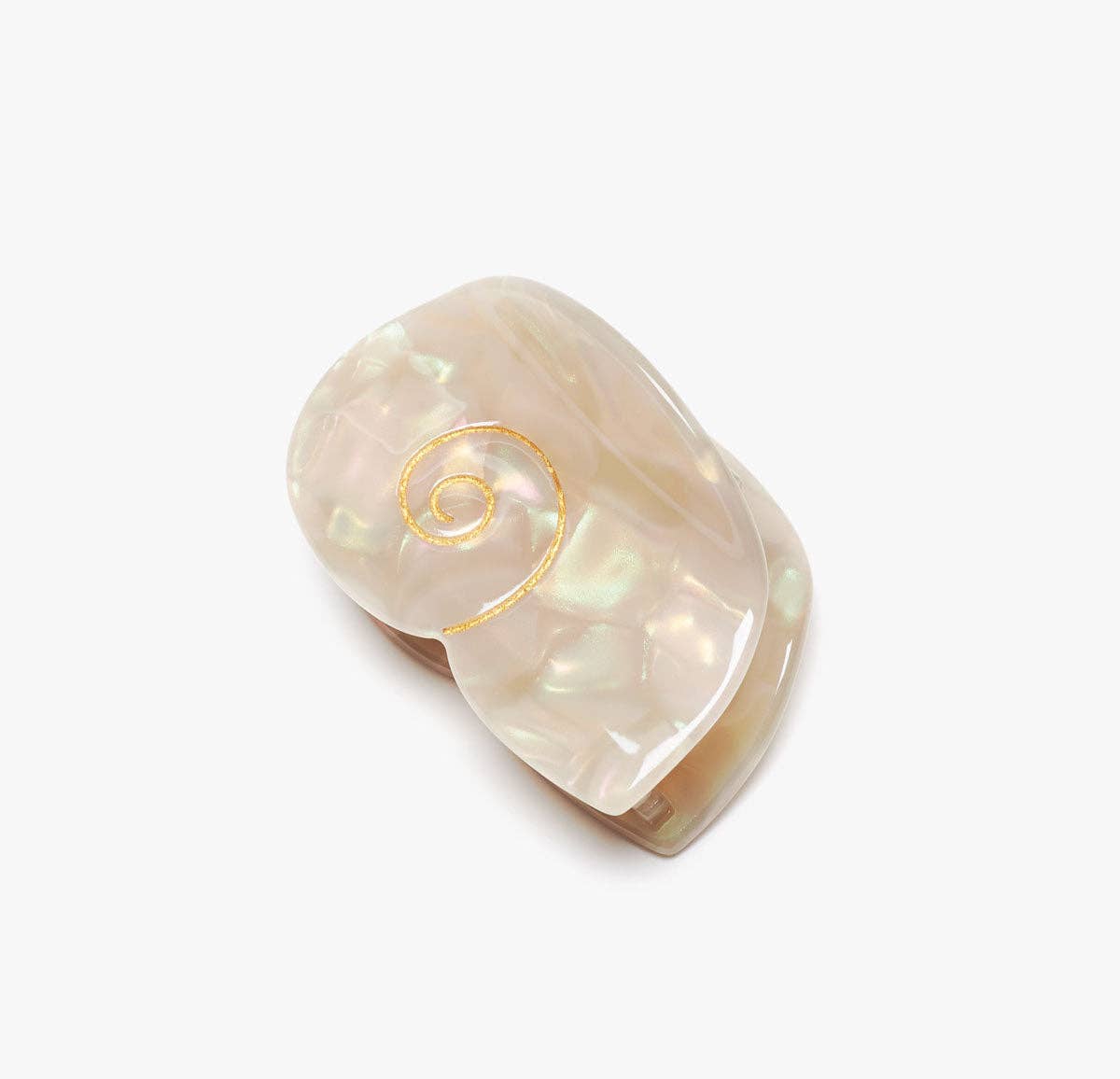Siren Sea Shell Opal Hair Claw for a Mermaid