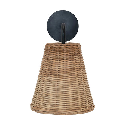 Wicker Weaving Sconce