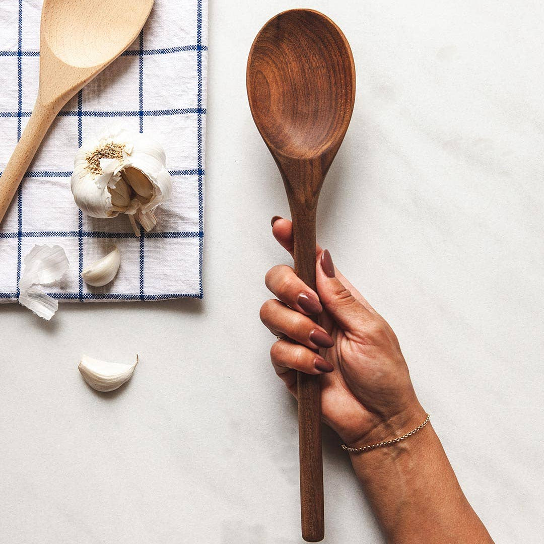 Walnut Kitchen Utensil Set