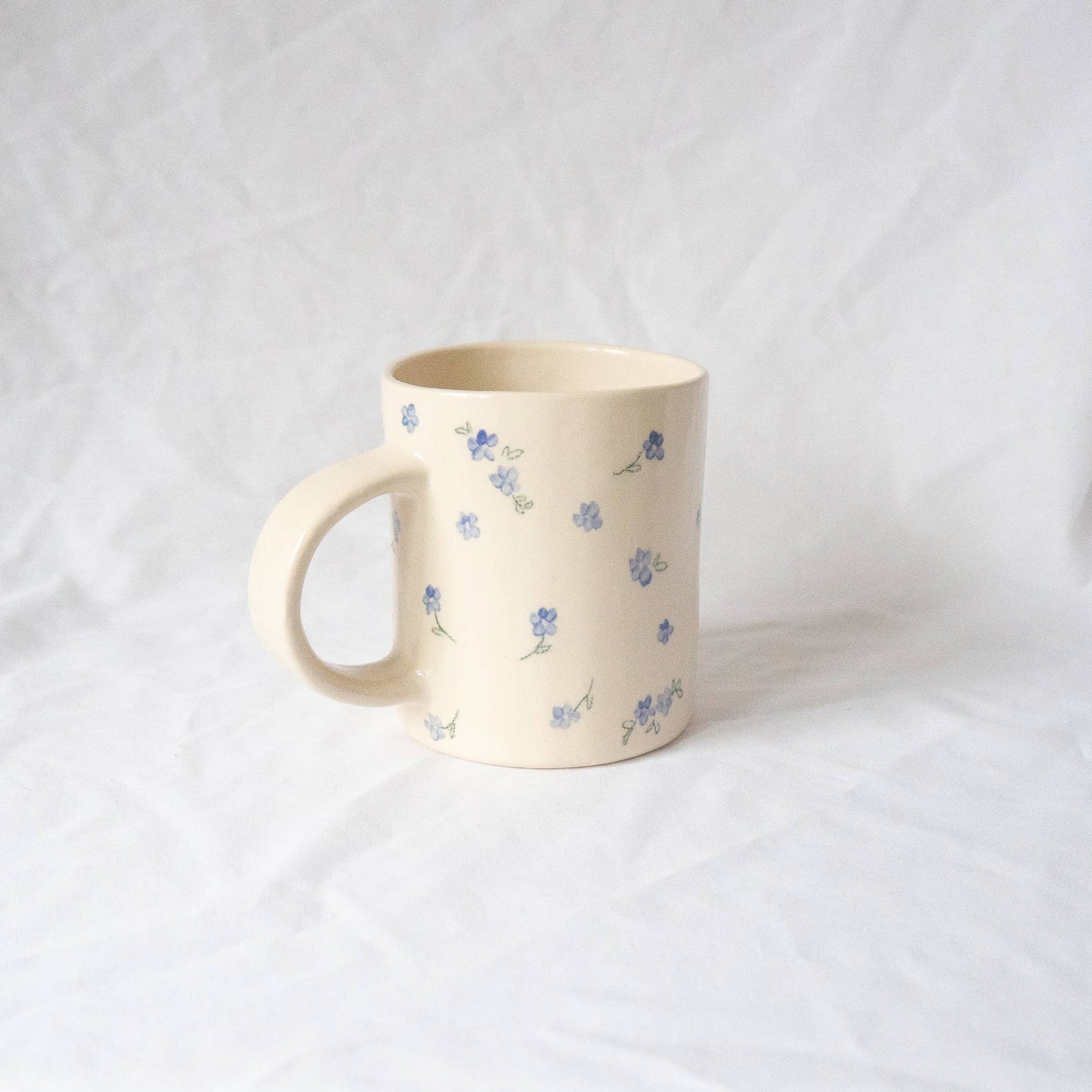 Blue Wild Flowers Mug