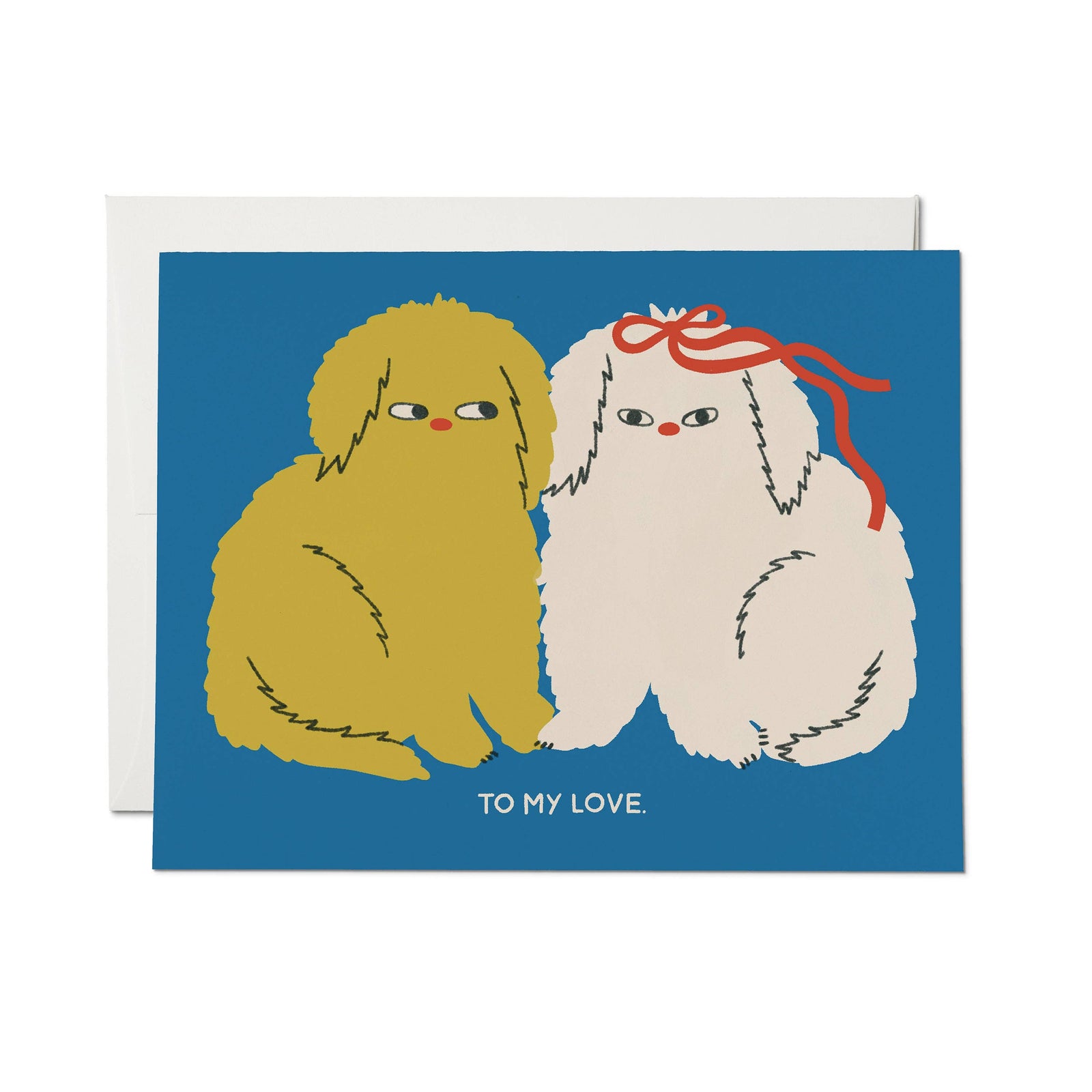 Puppy Love Greeting Card