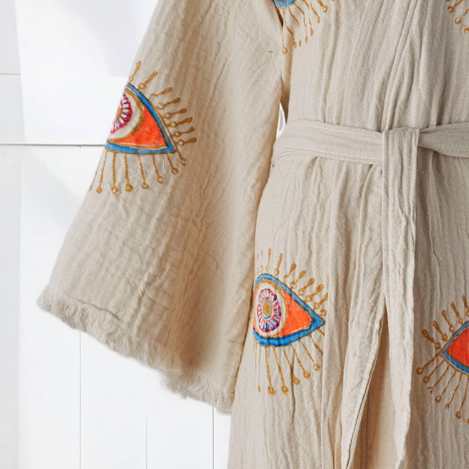 Block Printed Summer Robe