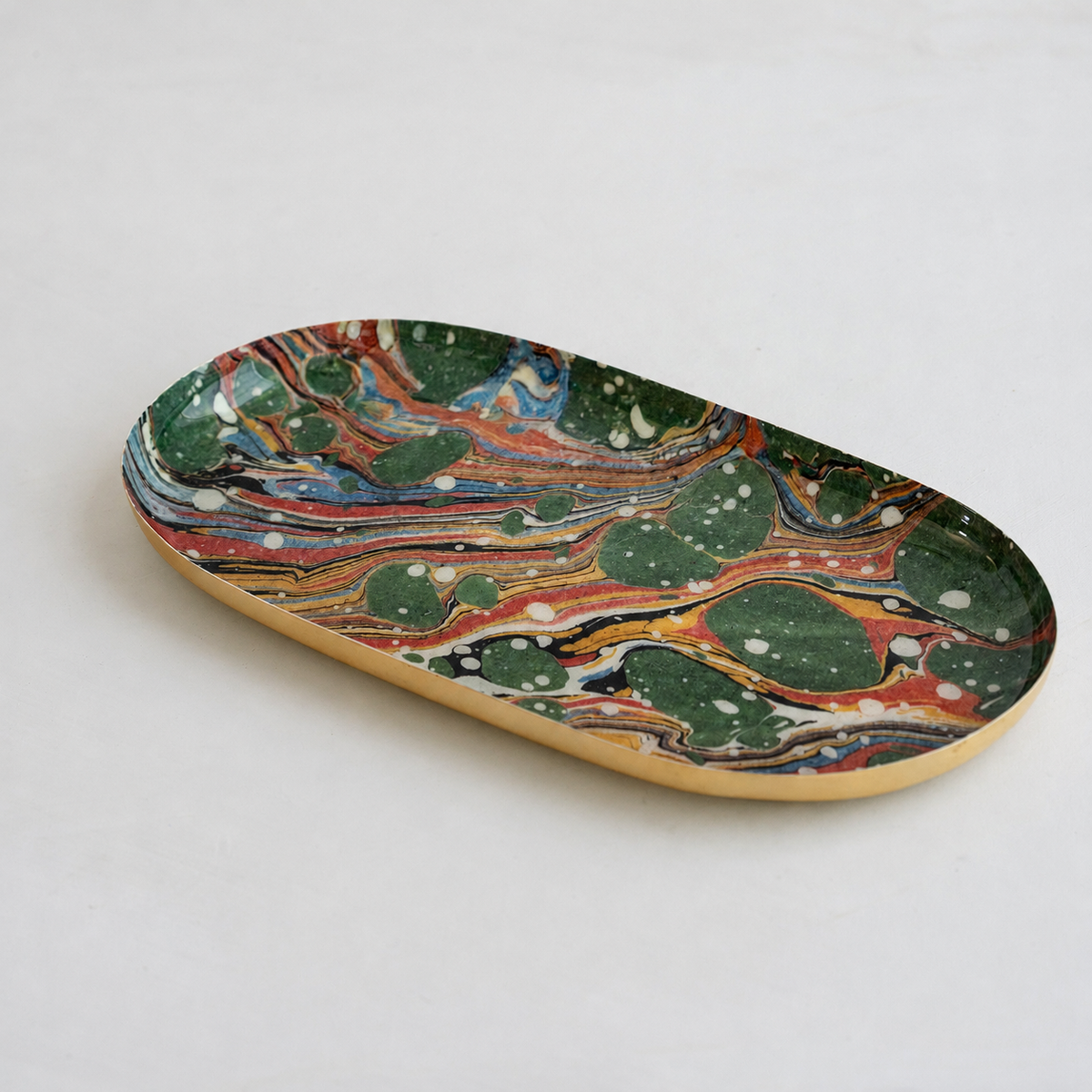 Oval Marble Tray