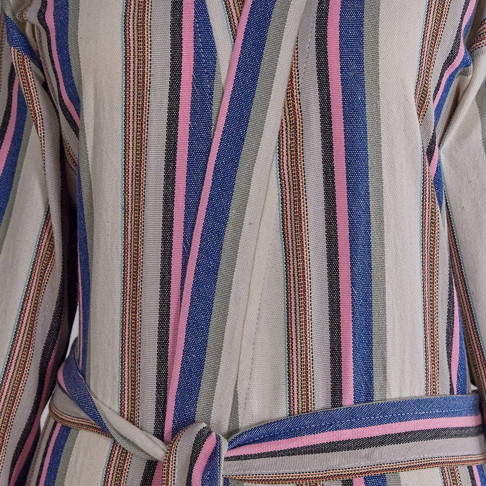 Summer Striped Robe