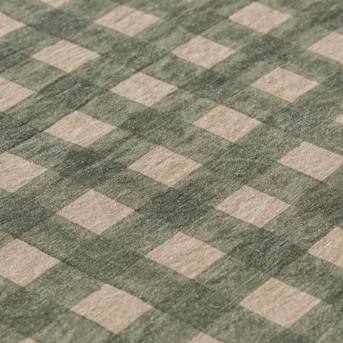 Printed Olea Linen Tablecloth