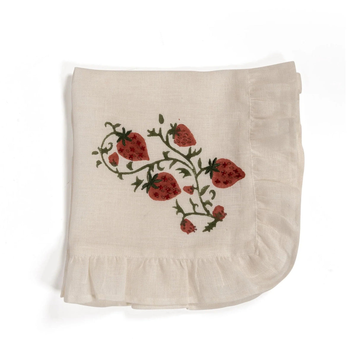 Fraises Napkins (Set of 4)