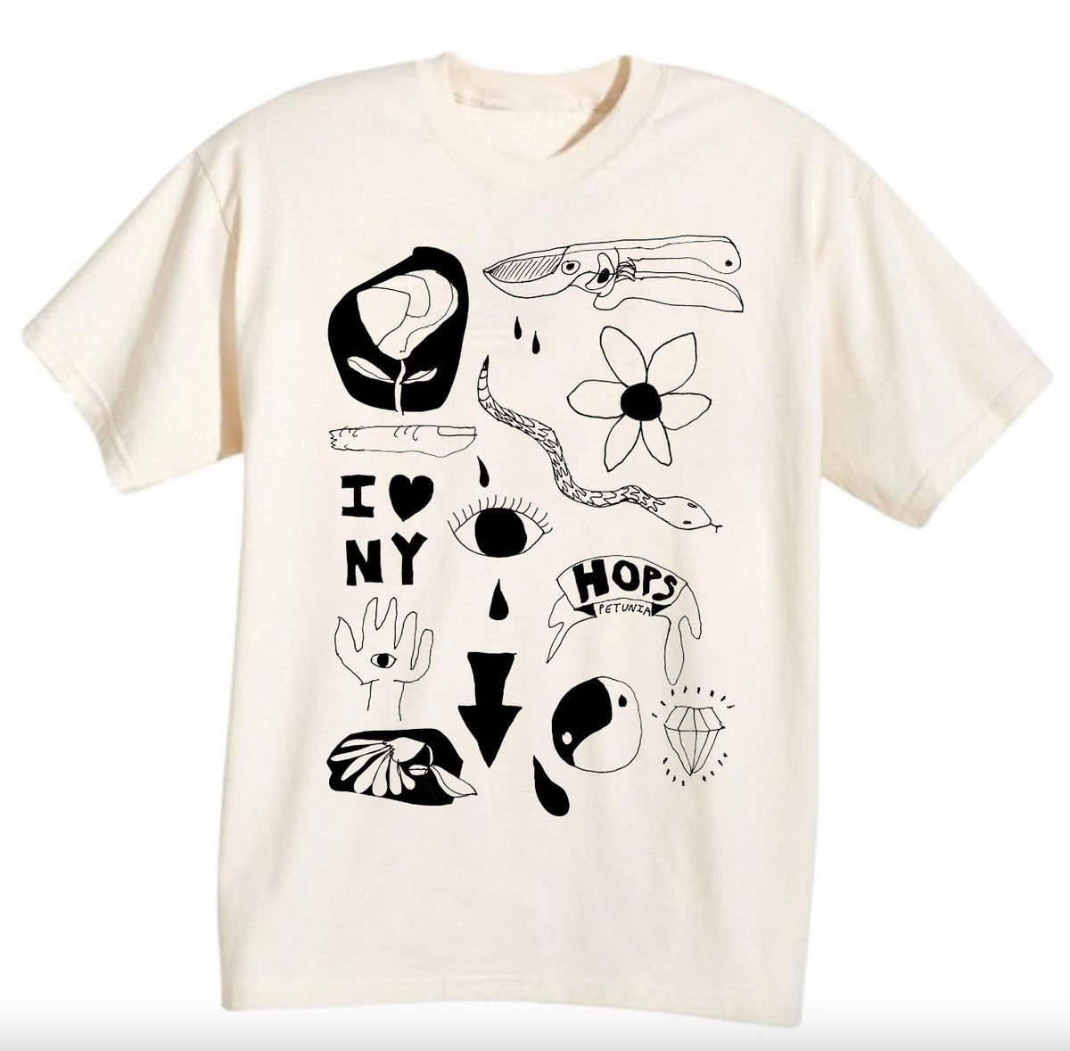 Hops Petunia Flash Sheet Tee!