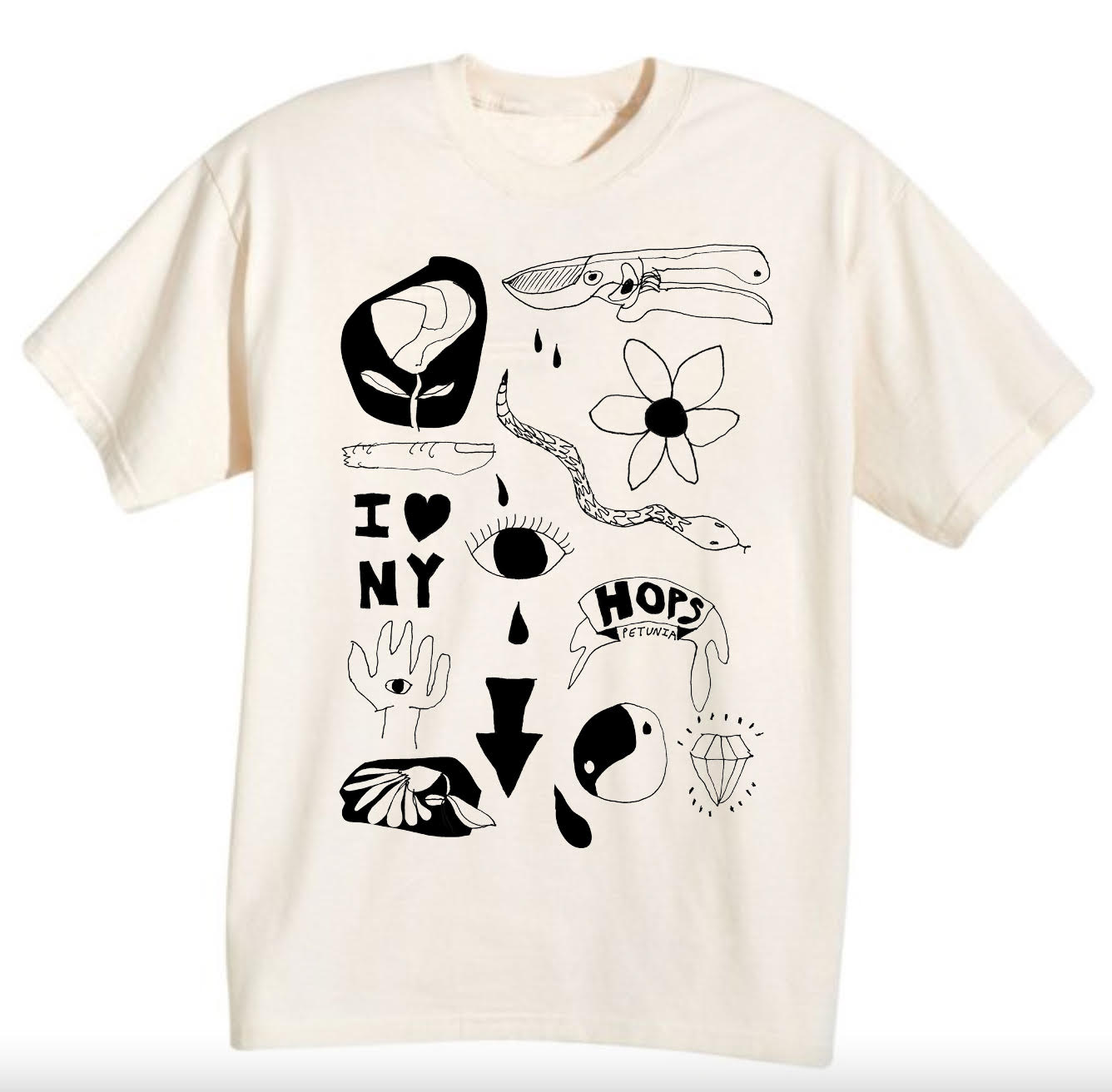 Hops Petunia Flash Sheet Tee!