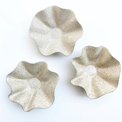 Alicja Ceramics - Wavy Handkerchief Trinket Bowl