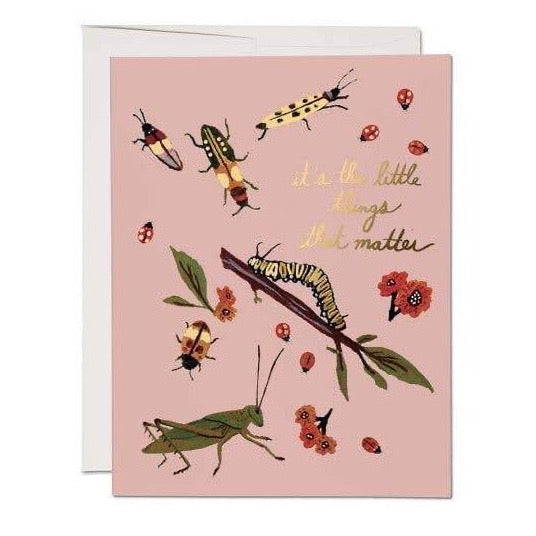 Its the Little Things - Cards - Red Cap Cards - Hops Petunia Floral