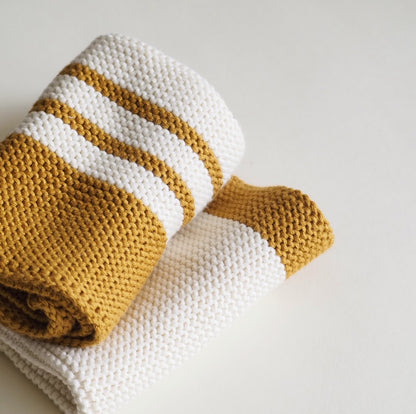 Cotton Knit Dishcloths, Set of 3