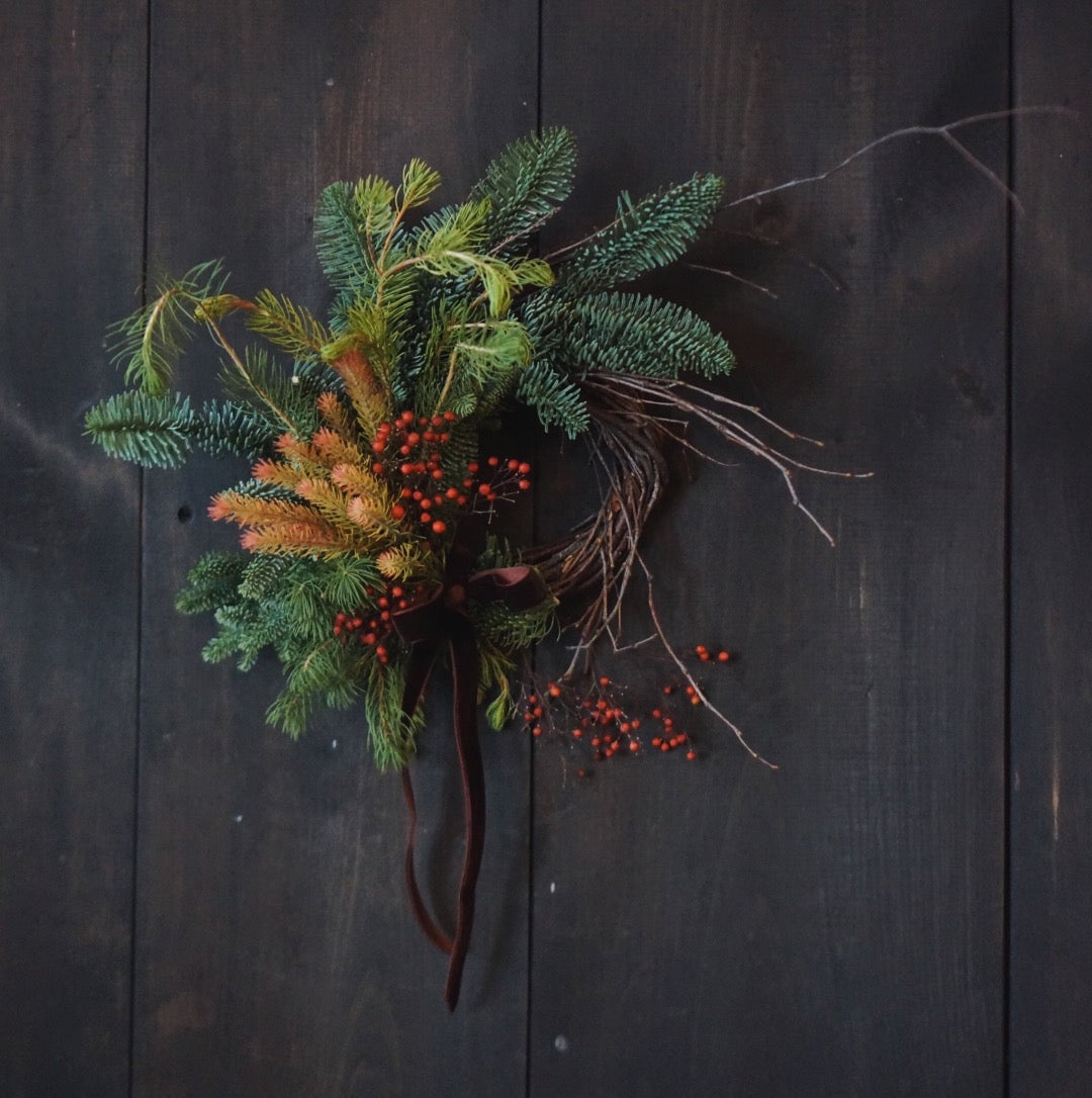 Pre-Order Your Holiday Wreath! - Arrangements - Hops Petunia Floral - Hops Petunia Floral