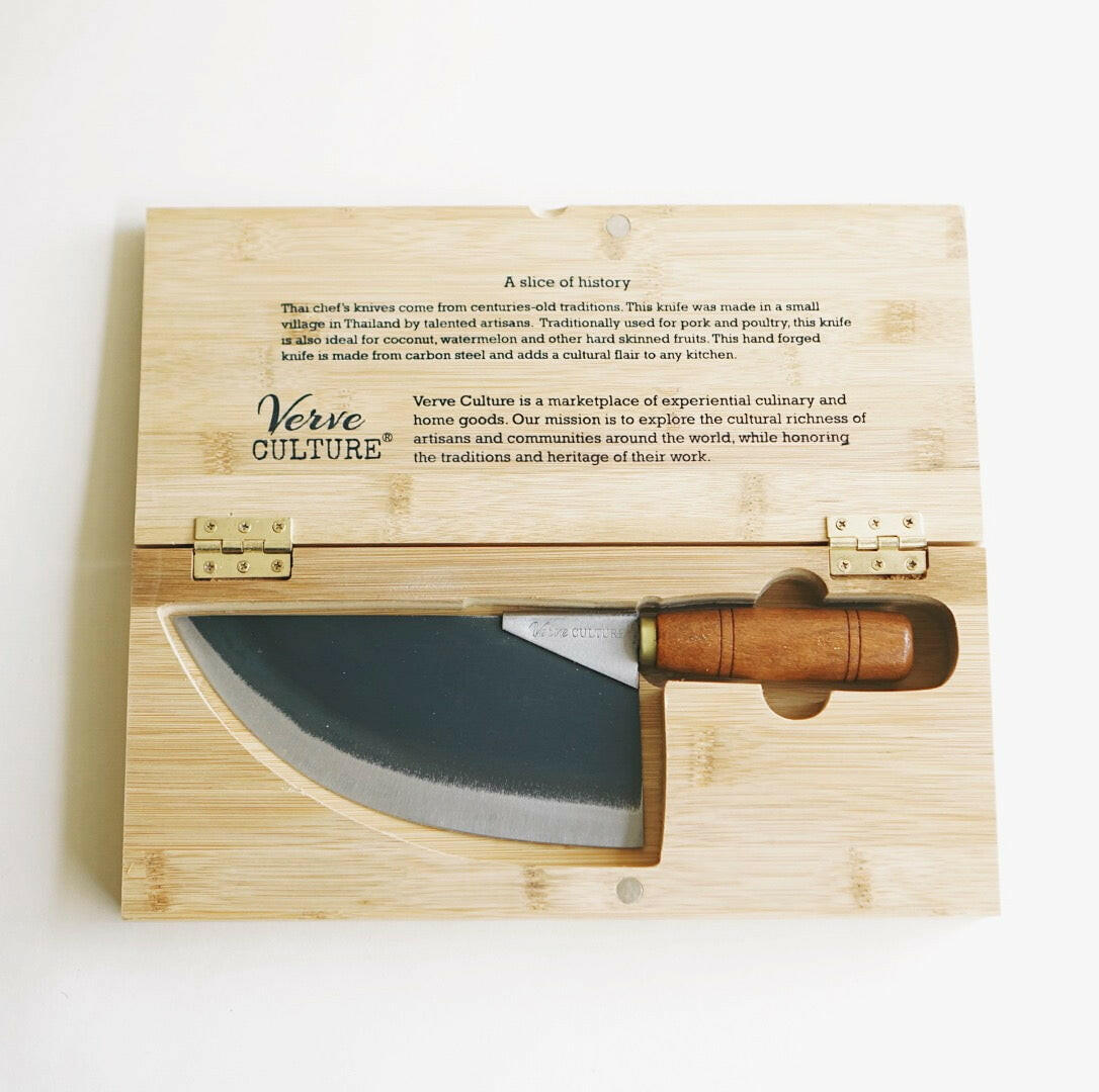 Thai Chef’s Moon Knife - Kitchen - Verve - Hops Petunia Floral