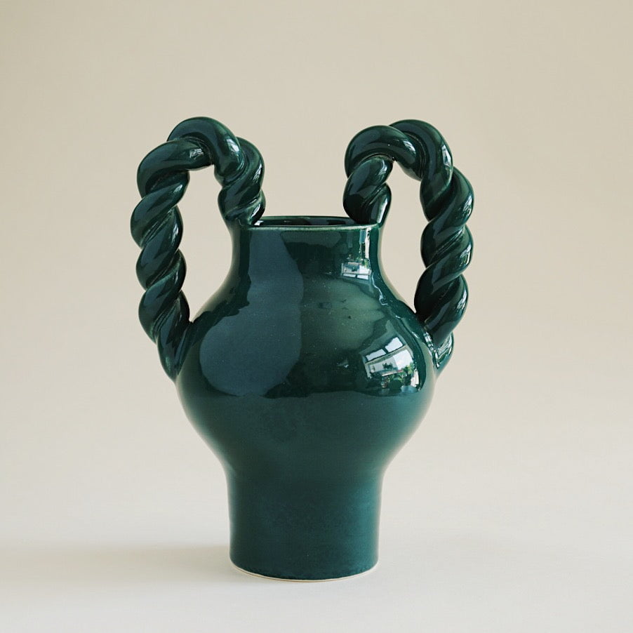 Objet Aimee Tordue Vase - Ceramics - Objet Aimee - Hops Petunia Floral