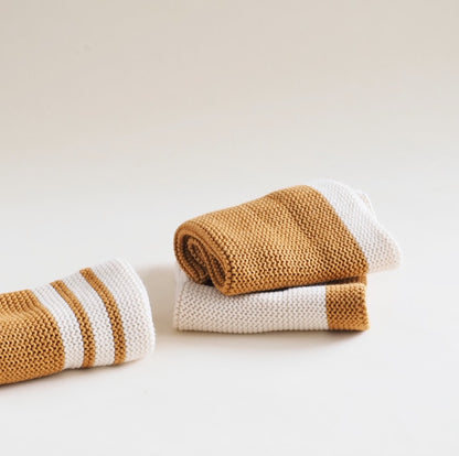 Cotton Knit Dishcloths, Set of 3