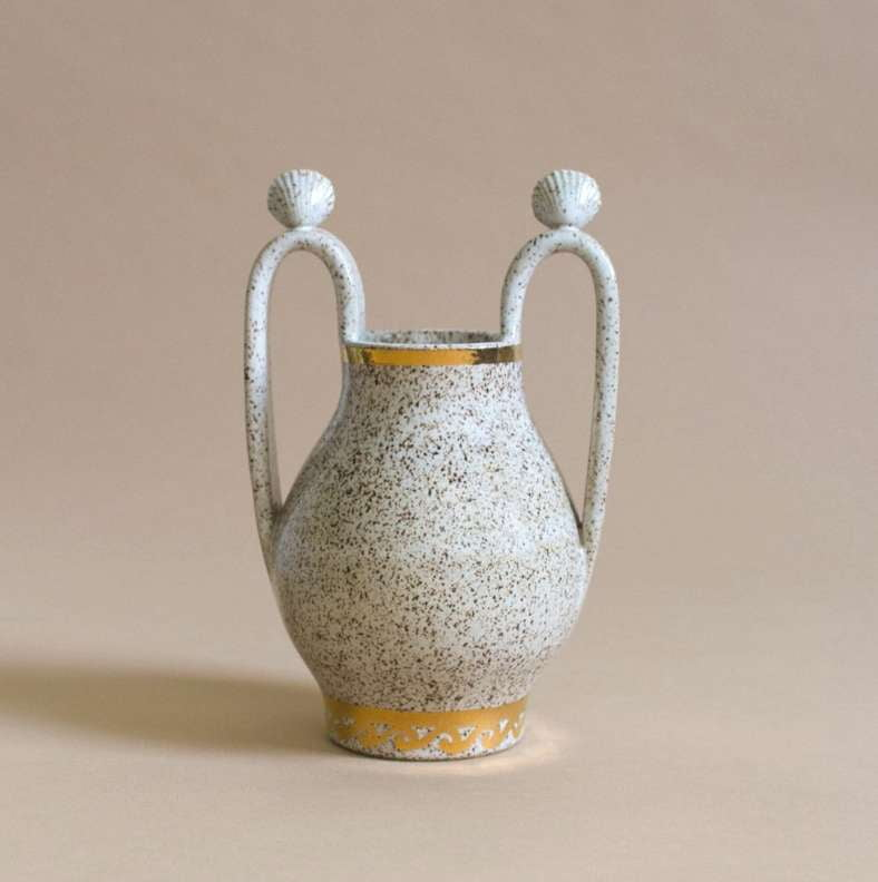 Objet Aimee Coquille Vase - Ceramics - Objet Aimee - Hops Petunia Floral