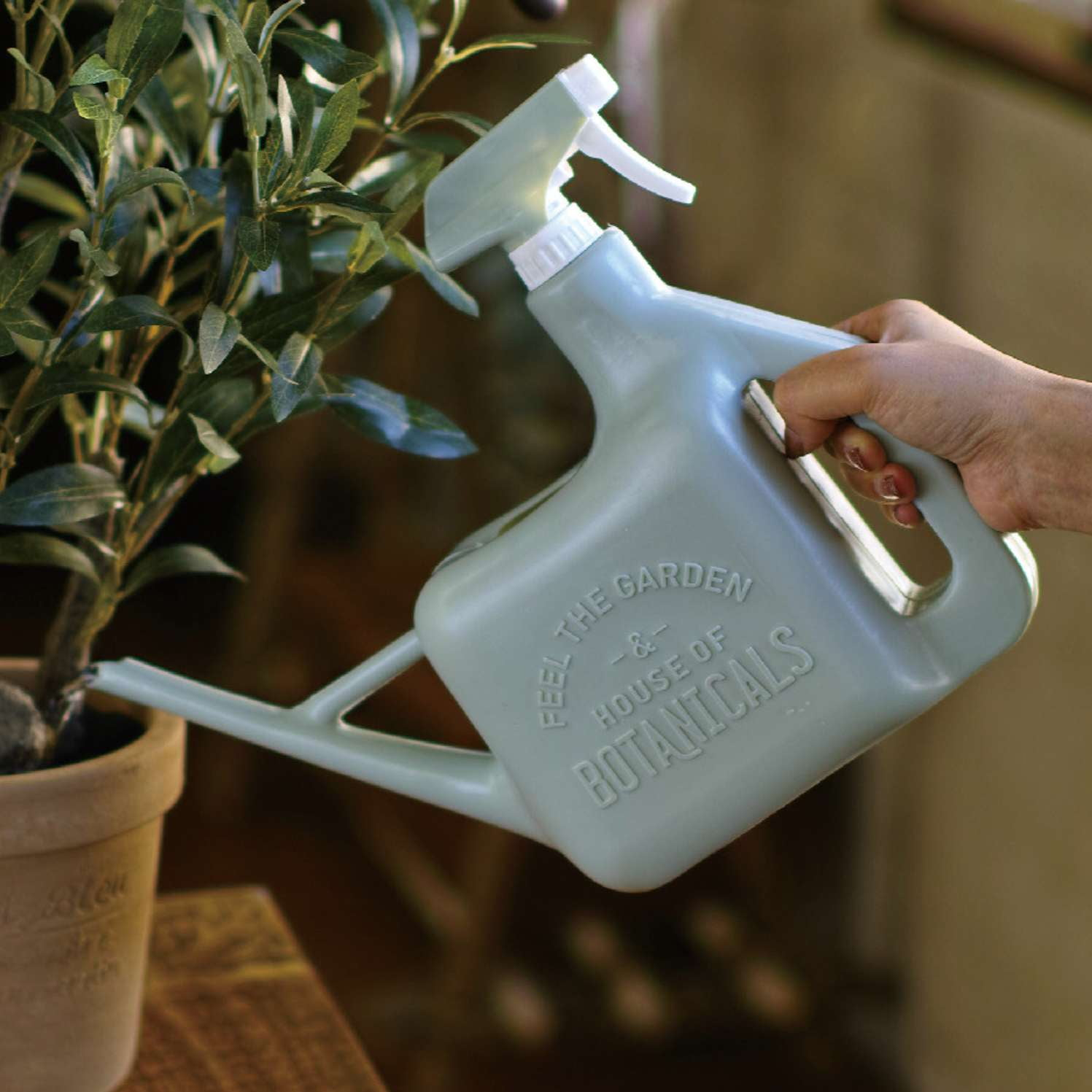 Spray Watering Can - Garden Accessories - Time Concept, Inc. - Hops Petunia Floral