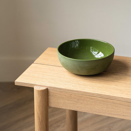 Comfort Lab Ceramic Serving Bowl - Kitchen & Dining - Creating Comfort Lab - Hops Petunia Floral