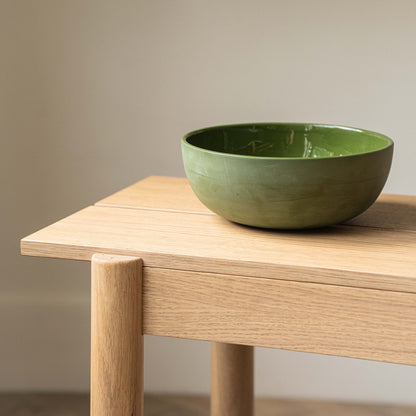 Comfort Lab Ceramic Serving Bowl - Kitchen & Dining - Creating Comfort Lab - Hops Petunia Floral