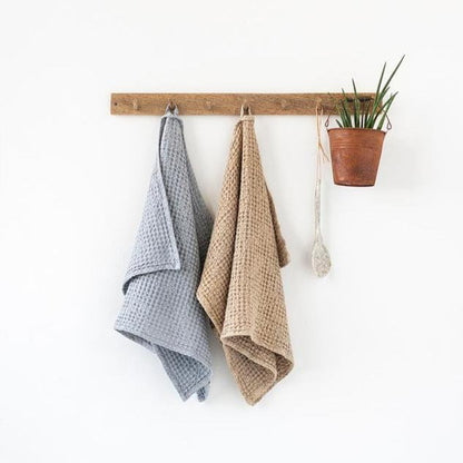 Magic Linen Waffle Kitchen Towel - Kitchen Towels - Magic Linen - Hops Petunia Floral