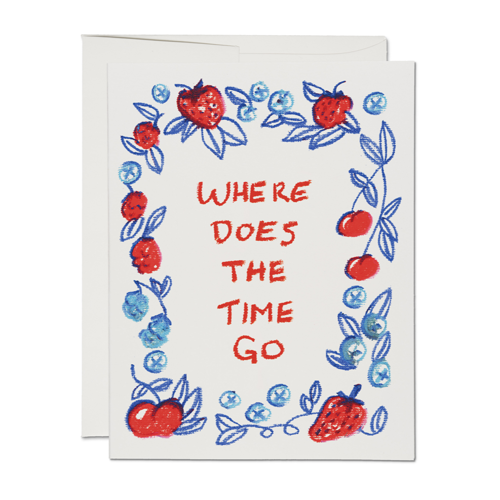 Berry Time Friendship Card