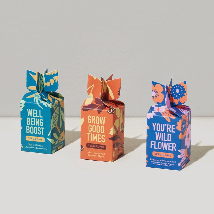 Grow Good Times- Modern Sprout Flower Bomb - [product_type] - Modern Sprout - Hops Petunia Floral
