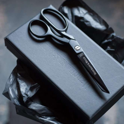 Merchant + Mills 8” Matte Black Xylan Coated Tailor’s Shears - Hops Petunia Floral